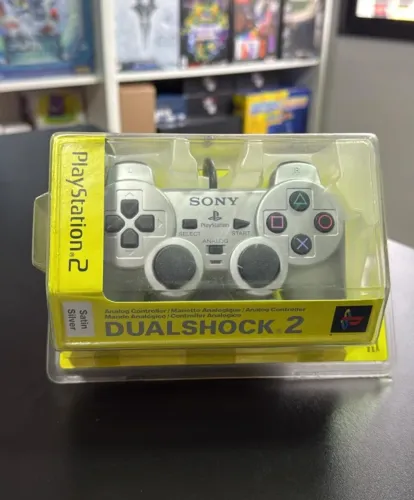 Controle P/ PS2 LACRADO PRATA - DUALSHOCK 2