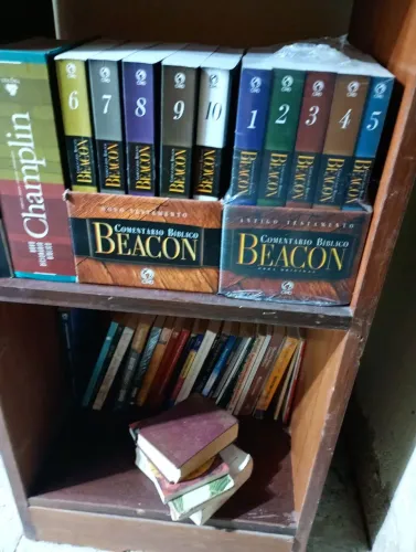 Coleção de livros ? bíblico para estudos 