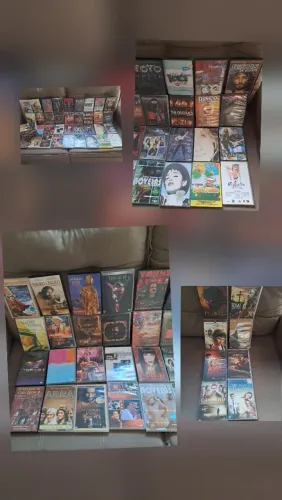 Lote 44 DVDs Músicas e Religiosos