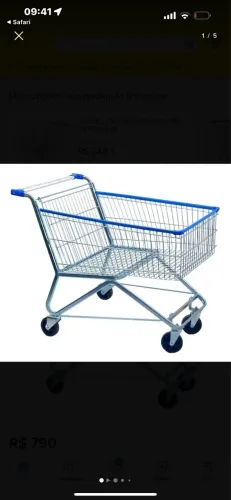 Carrinhos para supermercado