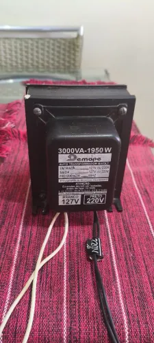 AUTO TRANSFORMADO BIVOLT 3000VA 1950W