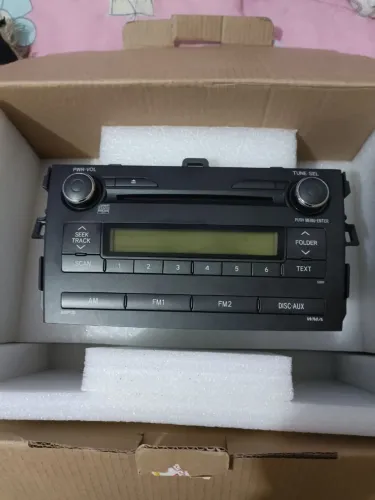 Rádio Original Para Toyota Corolla, Compatível Com Modelos de 2009 a 2014