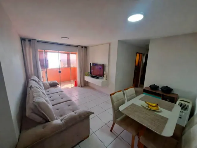 Apartamento de 3 quartos sendo 1 suíte - Varanda vista livre - Leste Univer