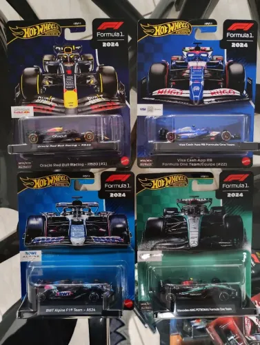 Lote 3 F1 Premium Hot Wheels