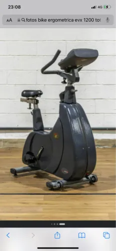Bicicleta ergométrica profissional EVZ1200 - total heath