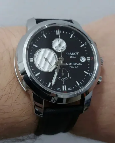 relógio tissot prc 200 automático diferenciado e muito belo