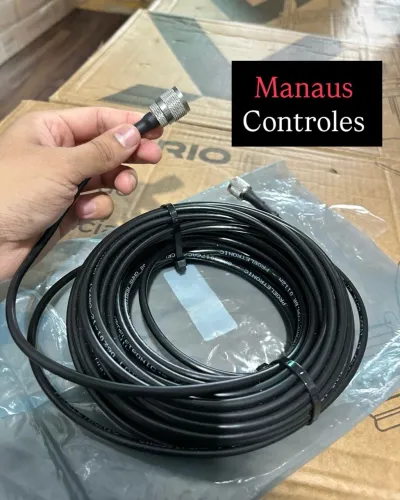 Cabo Celular Fixo RGC58 15 Metros N Macho / TNC Macho