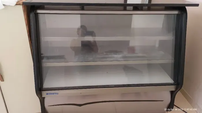Balcão refrigerado de 1 metro e 20 