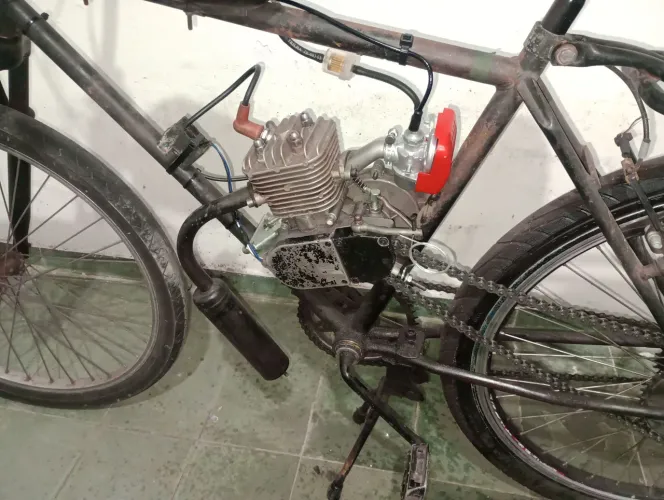 bicicleta motorizada 100cc 