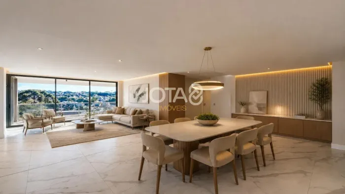 APARTAMENTO COM 4 DORMITÓRIOS, 4 VAGAS E VISTA PARA O PARQUE BARIGUI Apto Com 4 Dormitório