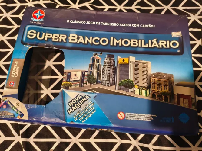 super banco imobiliário jogo de tabuleiro