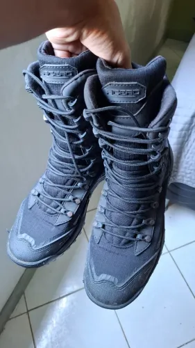 Bota Coturno Militar Acero Ripstop Ponto 50 Preto