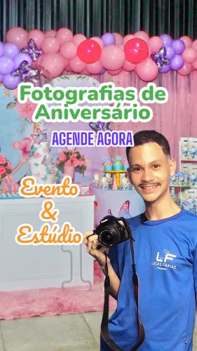 Fotógrafo de aniversário em Recife