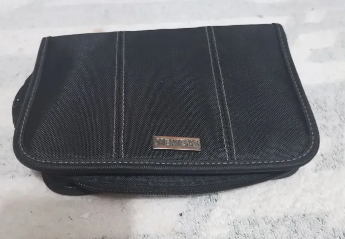 Bolsa necessaire Siemens masculina usada em boas condições