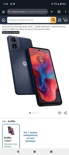 Moto g04 ótimo LEIA DESCRIÇÃO!!