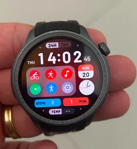 Smartwach Amazfit Balance GPS, VFC, VO2 MAX, Biocharge, Zepp, Seminovo
