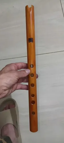 Kena de madeira original peruana