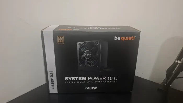 Fonte 550w be quiet