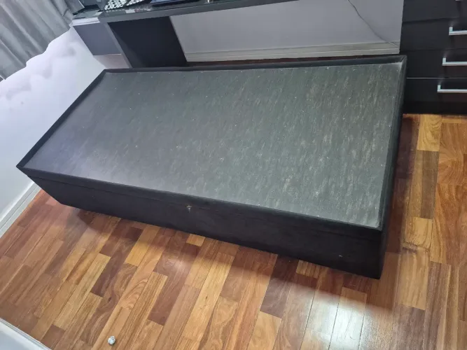 Venda box solteiro bau.
