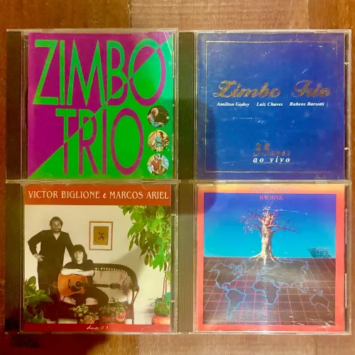 Kit Cds Música Instrumental brasileira