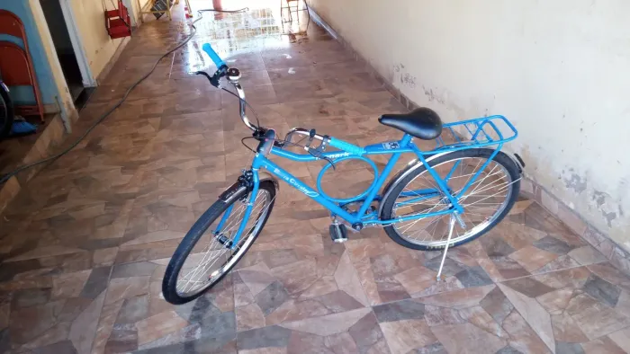 Bicicleta Monark azul