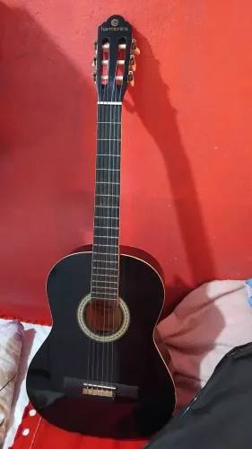 Violao Harmonics GNA-111 BK/com capa. Aceito negociação