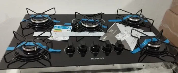 Fogão cooktop Itatiaia, 5 bocas , novo na caixa !