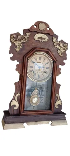 ANTIGO RELÓGIO DE PAREDE CENTENÁRIO ANSONIA CLOCK