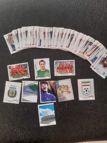 Lote figurinhas copa 2014