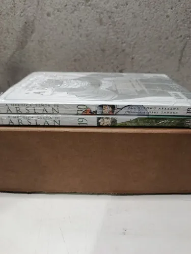 Kit mangás A heroica lenda de Arslan 19 e 20