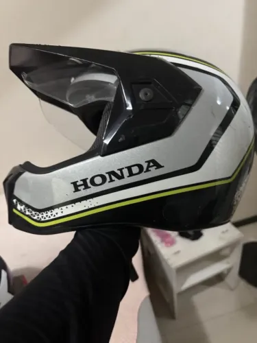 Capacete de Moto Estilo Cross / Dual-Sport Honda tamanho 60
