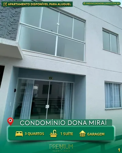 Apto no Dona Miraí 50 m² com 3/4 em Candeias - Vitória da Conquista - BA
