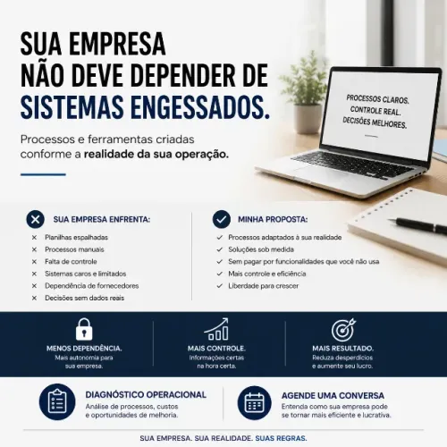Sua empresa trabalha para os processos ou os processos trabalham para sua empresa?