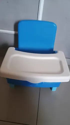 Cosco Kids, Cadeira de Refeição Portátil Smart, Azul