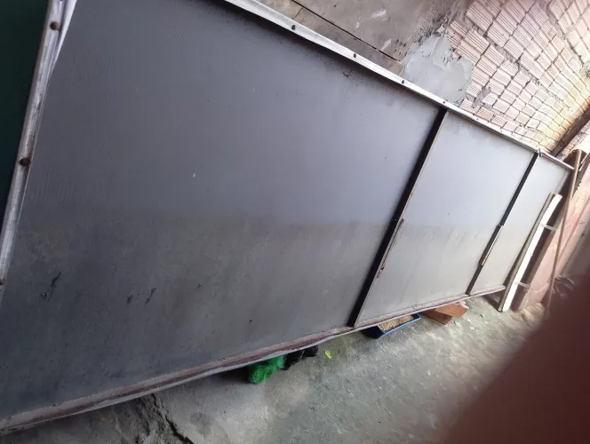 Estrutura de ferro para faixada