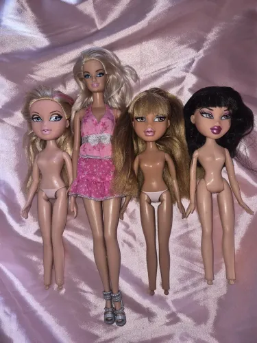 lote bratz e barbie (reservado)