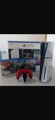 Ps5 Slim Mídia Fisica