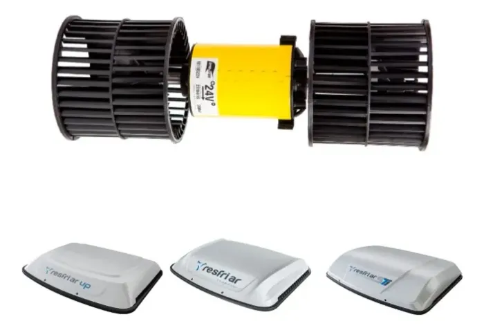 Motor Ventilador Climatizador Interclima 24v Imobras