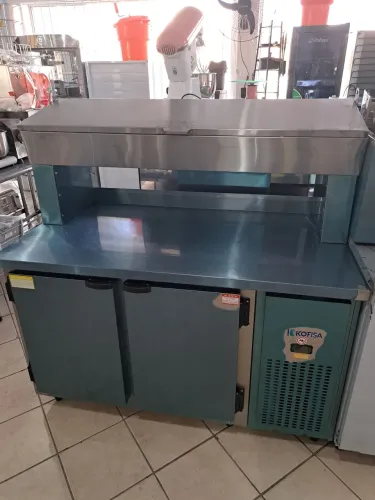 Ac balcão refrigerado 1.35mt condimentadora 