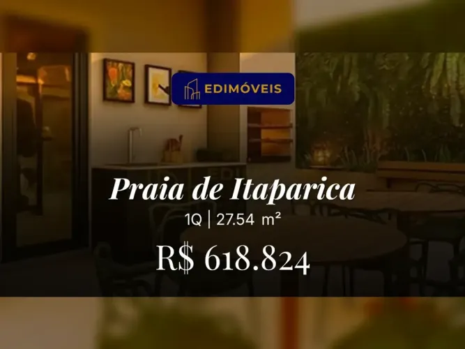 Praia de Itaparica: Studio moderno, ideal para locação e moradia