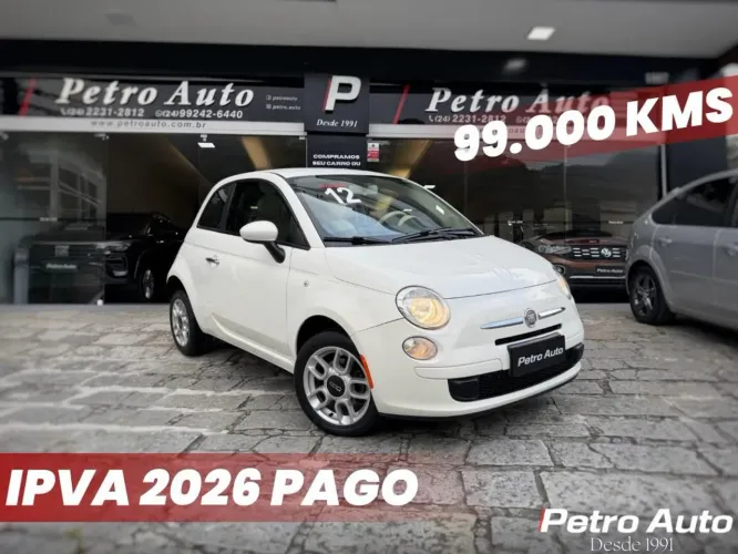 Fiat 500 Cult 1.4 Flex 8V EVO Mec. 2012