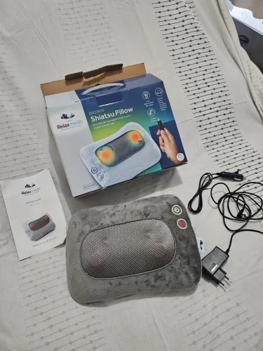Almofada de massagem Shiatsu para o corpo todo