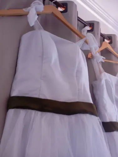 Vestido florista daminha