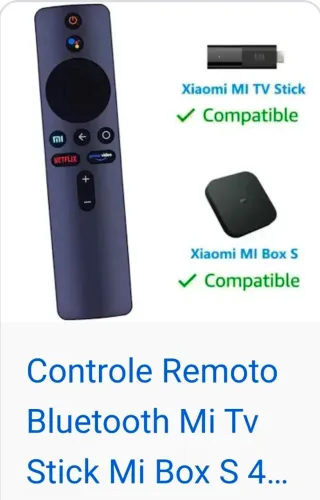Controle Remoto Xiaomi Original 