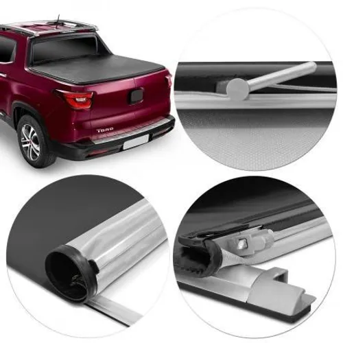 Capota Lona Marítima Flashcover P/ Fiat Toro 