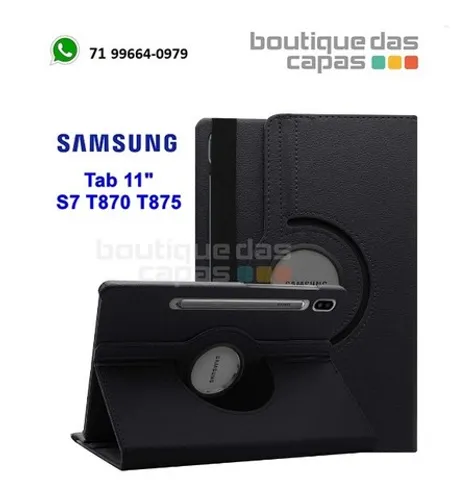 Capa Case 360 giratoria Tablet Samsung galaxy Tab 11" S7 T870 T875 11 polegadas