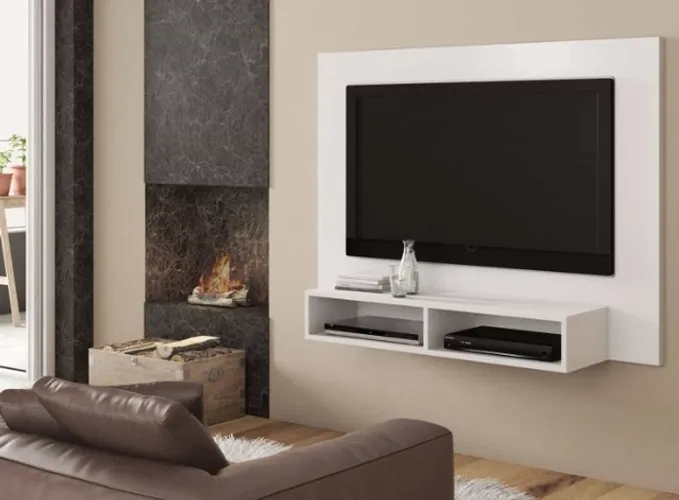 Painel Madrid Branco Viero TV até 32 SR