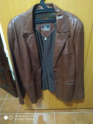 Jaqueta de couro legitimo! 