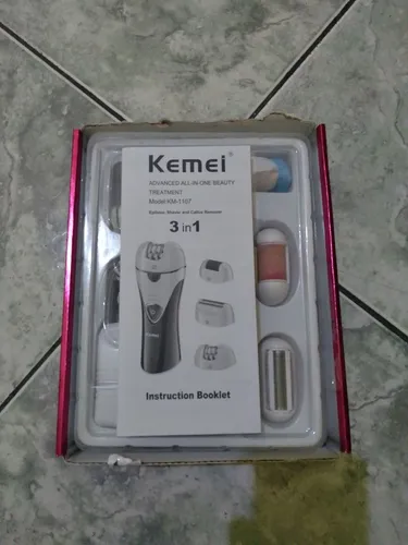 Depiladr Kemei 3x1.Só $ 55,00