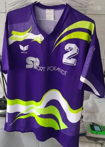 CAMISA FC UNTERPFAFFENHOFEN ALEMANHA ERIMA # 2 ANTIGA FRETE GRATIS